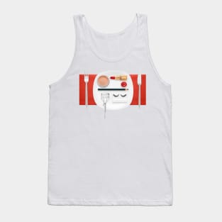 make up food Tank Top